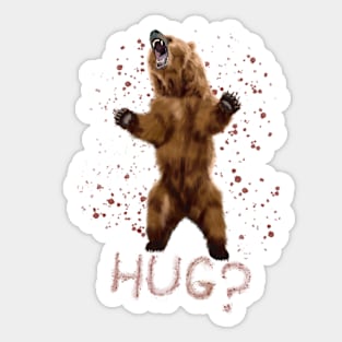 Bear Hug Sticker